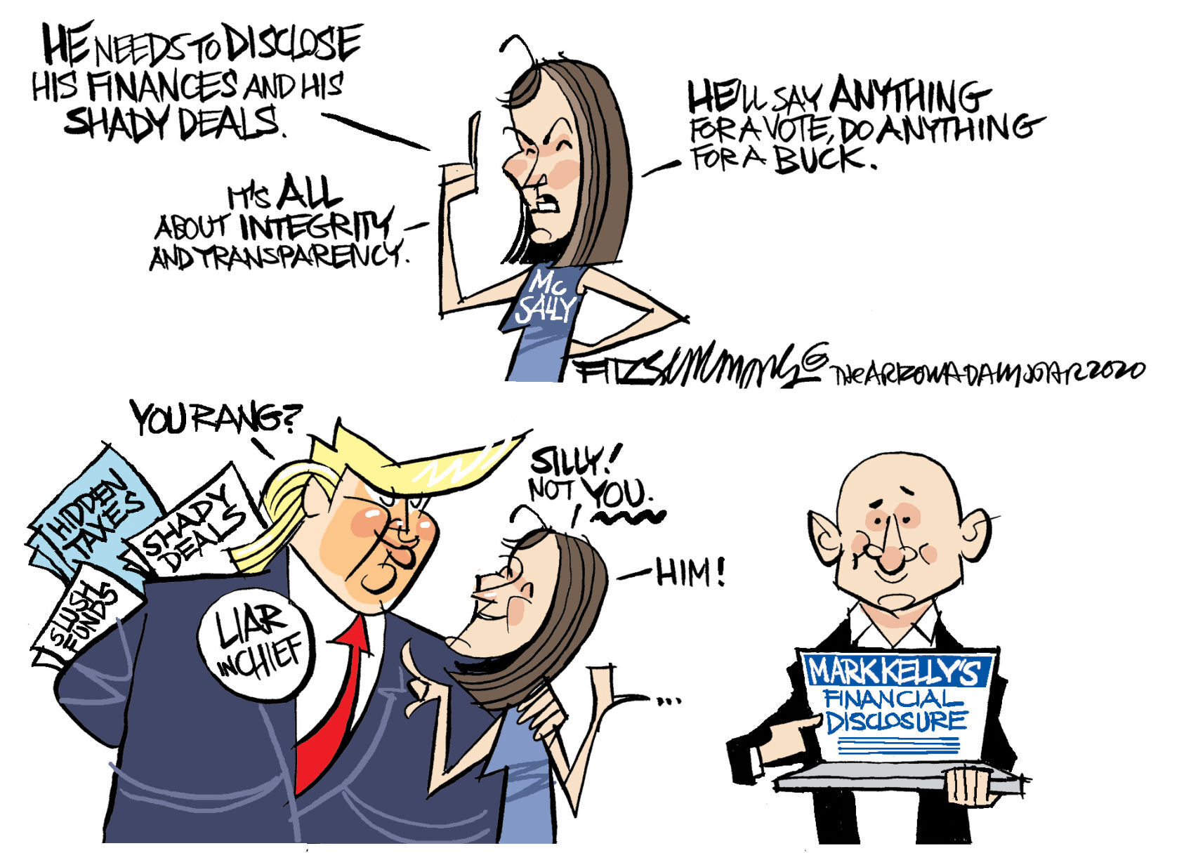Daily Fitz Cartoon: McSally